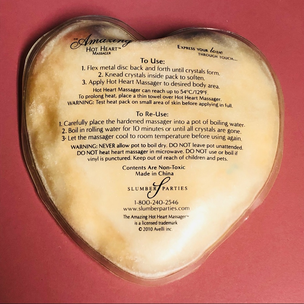 Body Massager - Hot Heart - Reusable - Picture 6 of 7
